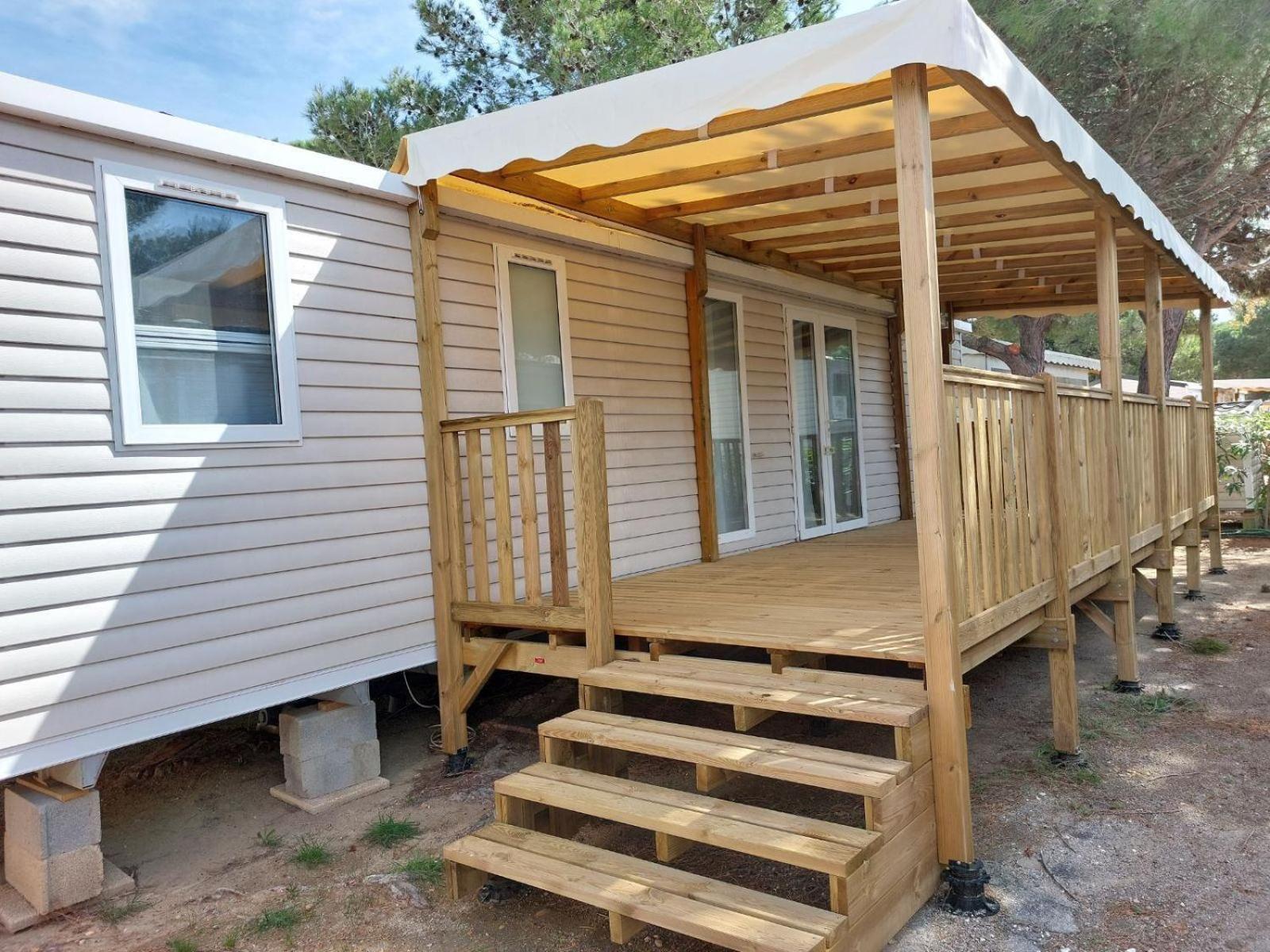 Mobile Home For You Canet-en-Roussillon Esterno foto